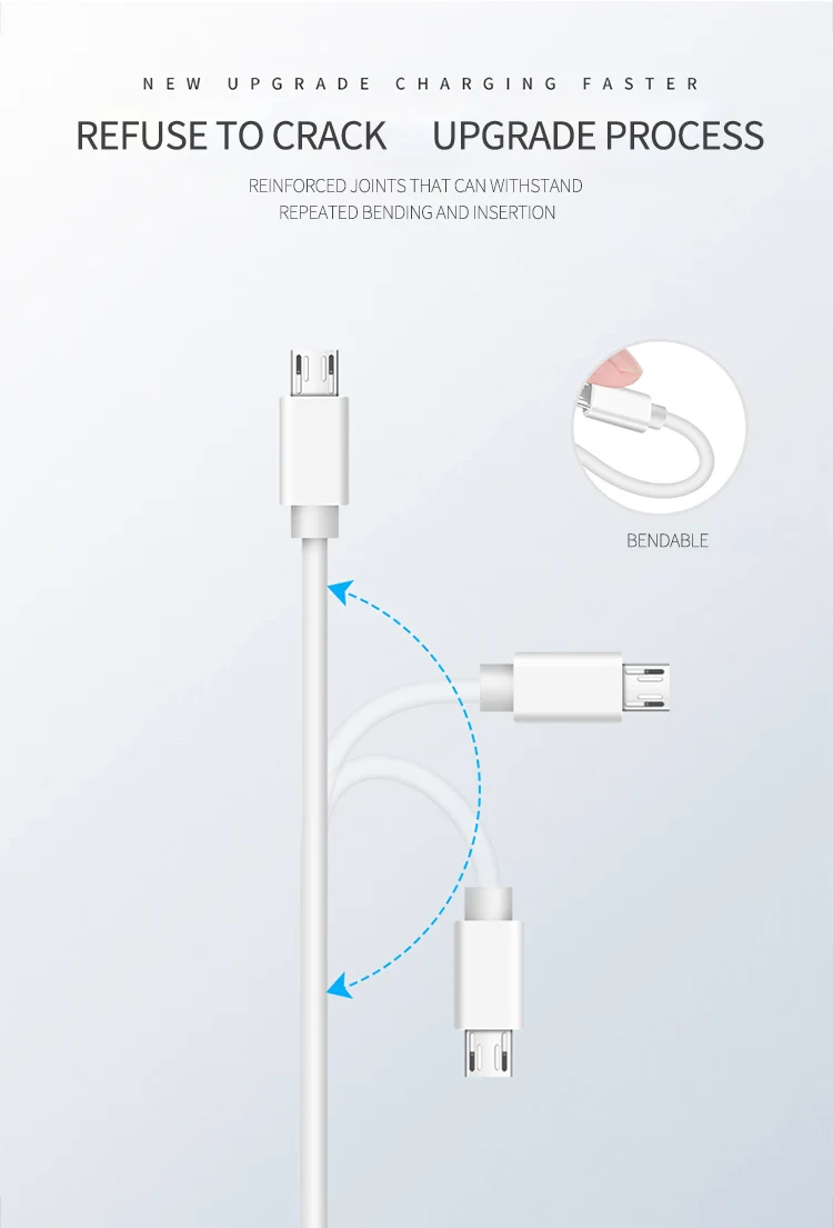 USB зарядное устройство 1 м 2 м 3 м Micro USB кабель для samsung huawei 3A Зарядка для Xiaomi Android мобильный телефон USB C зарядное устройство универсальное