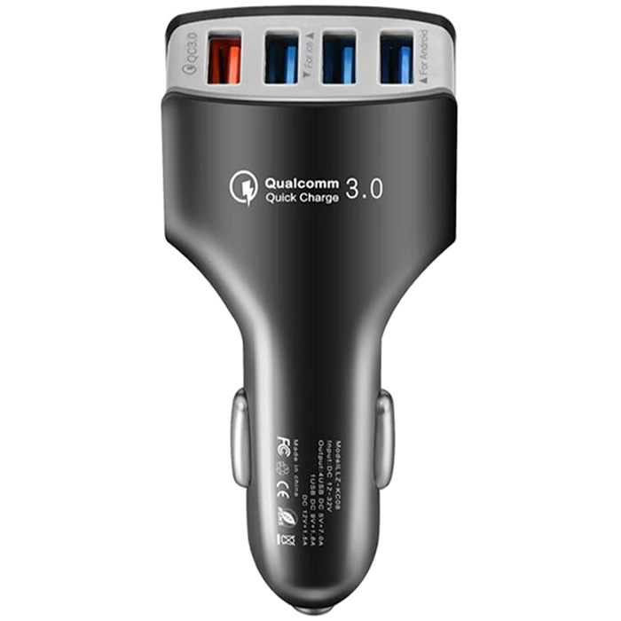 Многопортовое 7А быстрое автомобильное зарядное устройство мульти USB