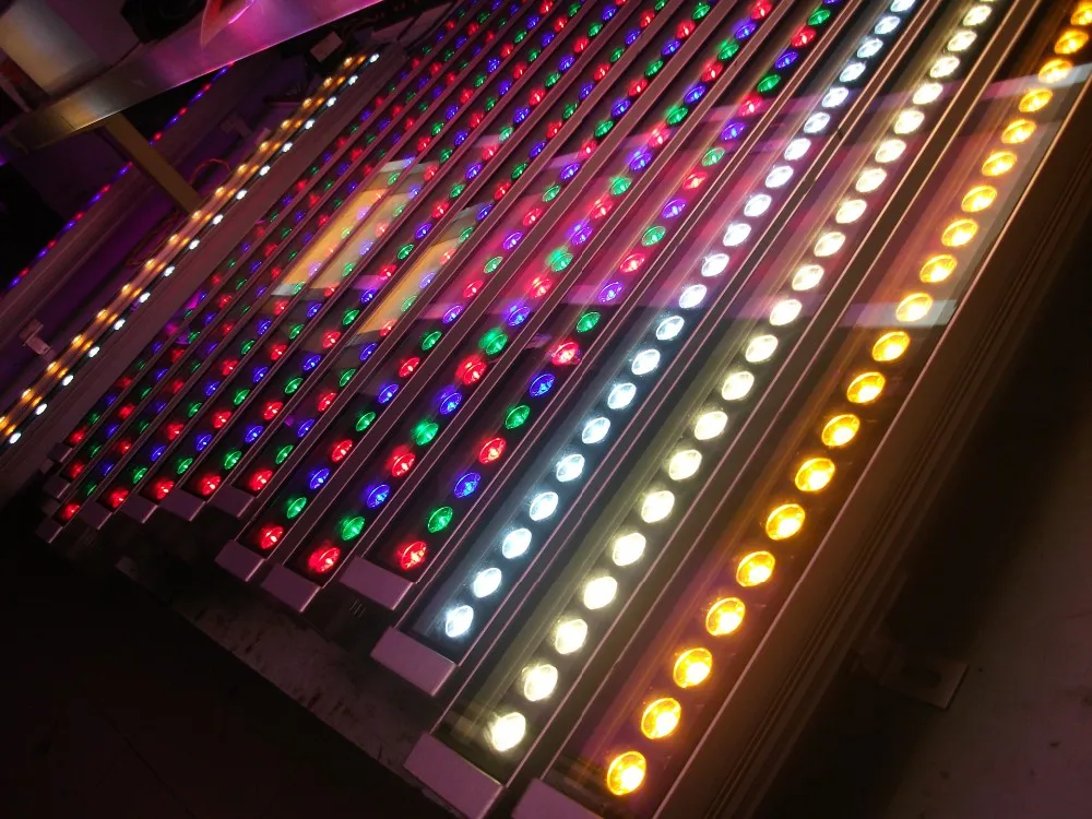 Новинка 1 м 36 Вт Светодиодная настенная шайба ландшафтный свет AC85V-265V наружные