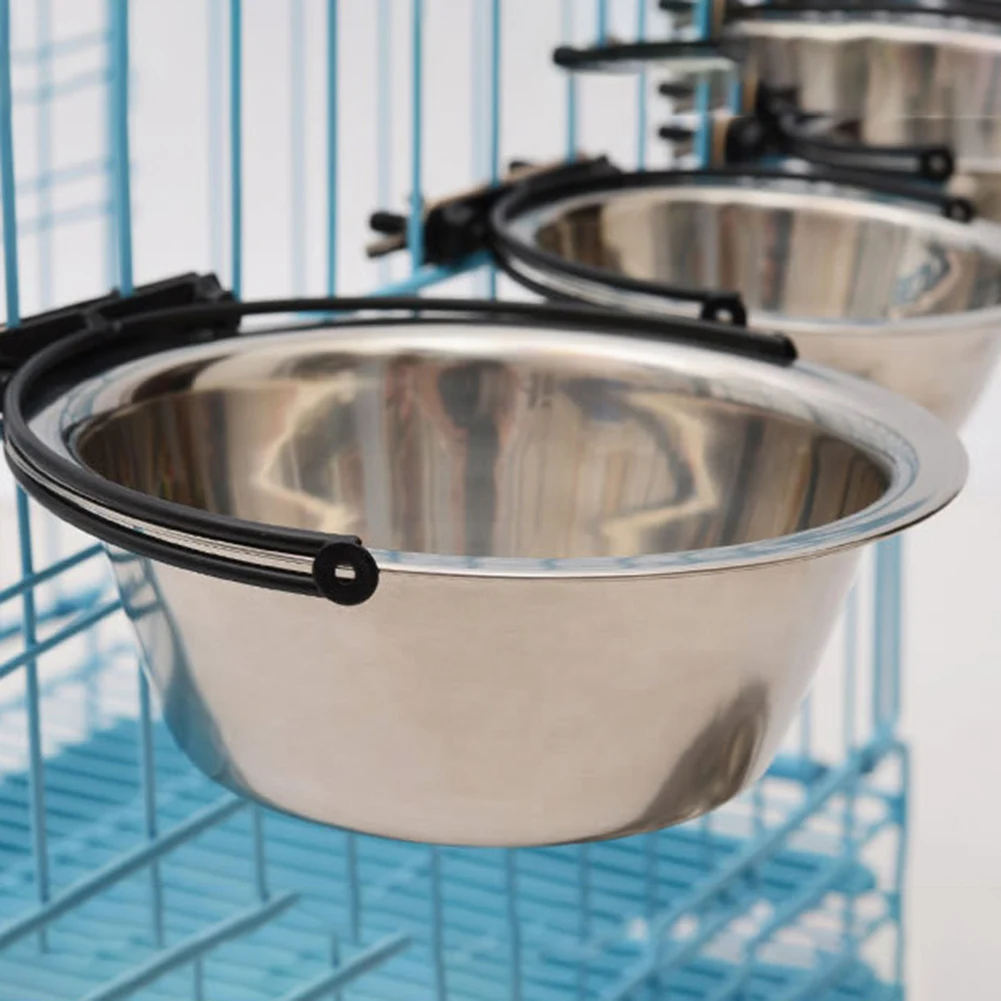 Продукты для домашних животных миска корма собак из нержавеющей стали подвесная