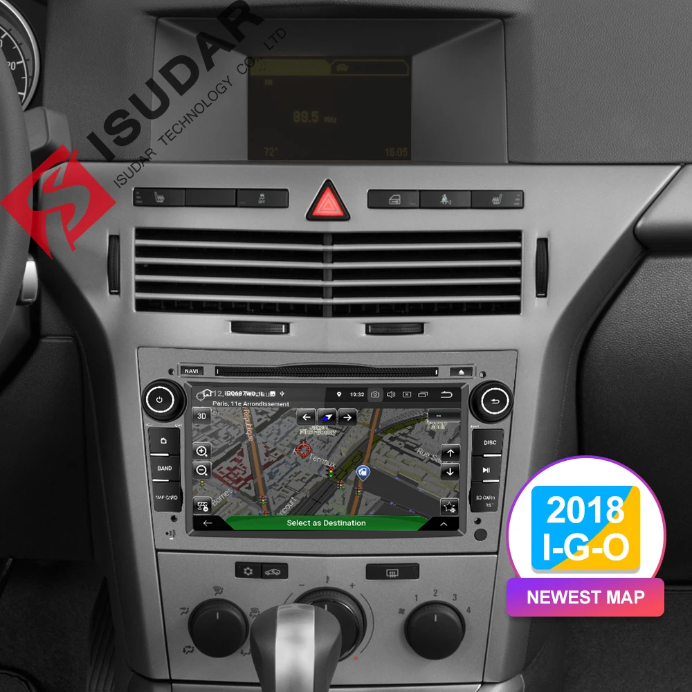 Isudar 2 Din Авто Радио Android 9 для OPEL/ASTRA/Zafira/Combo/Corsa/Antara/Vivaro Автомобильный мультимедийный