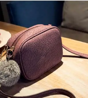 2017 осенняя и зимняя новая модная матовая маленькая квадратная сумка с шариками