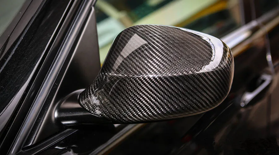 1 пара Facelift 4D углеродное волокно на боковом зеркале Чехол для BMW 3 серии E90 318I 320I 325I