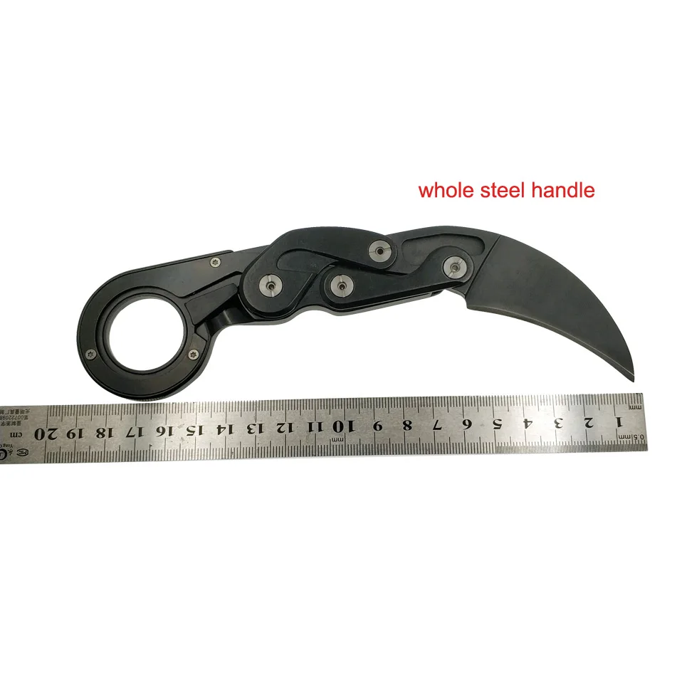 Swayboo механический коготь нож Karambit CS GO выживания кольцо нож карманный тактический инструмент мини EDC Мульти нож