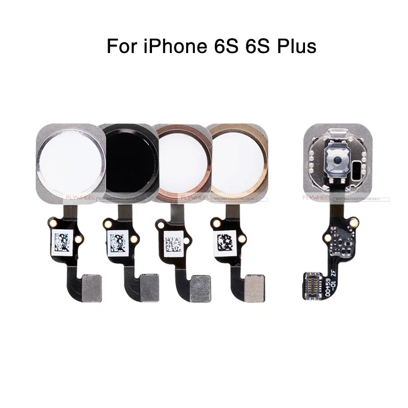1 шт для iPhone 5 5S 5SE 6, 6 S, 7, 8plus, кнопки «домой гибкий кабель, запчасти для ремонта