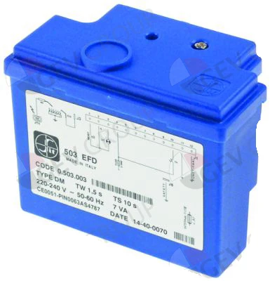 0.503.003 SIT тандемный газовый клапан синий контроллер зажигания PCB BOX 503 EFD 0503003|efd| |