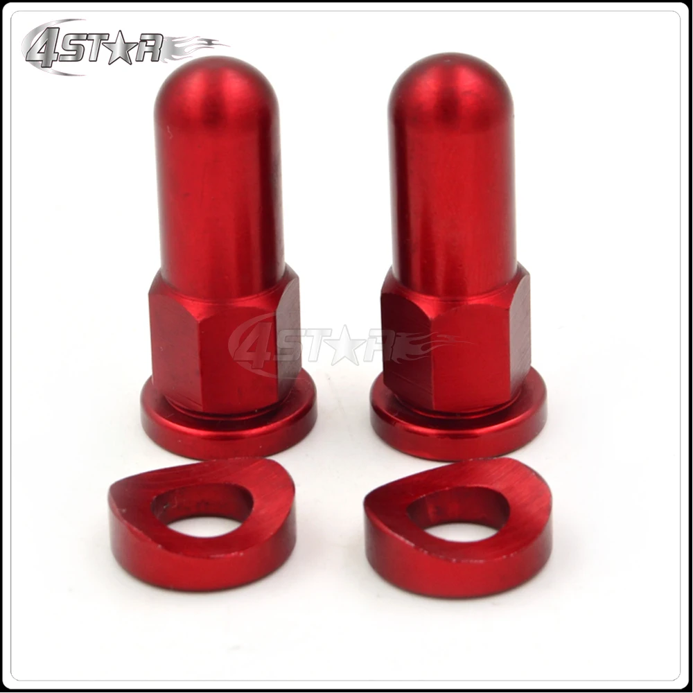 Мотоциклетные алюминиевые Чехлы MX Rim с замком гайки шайбы защитные болты для KAWASAKI