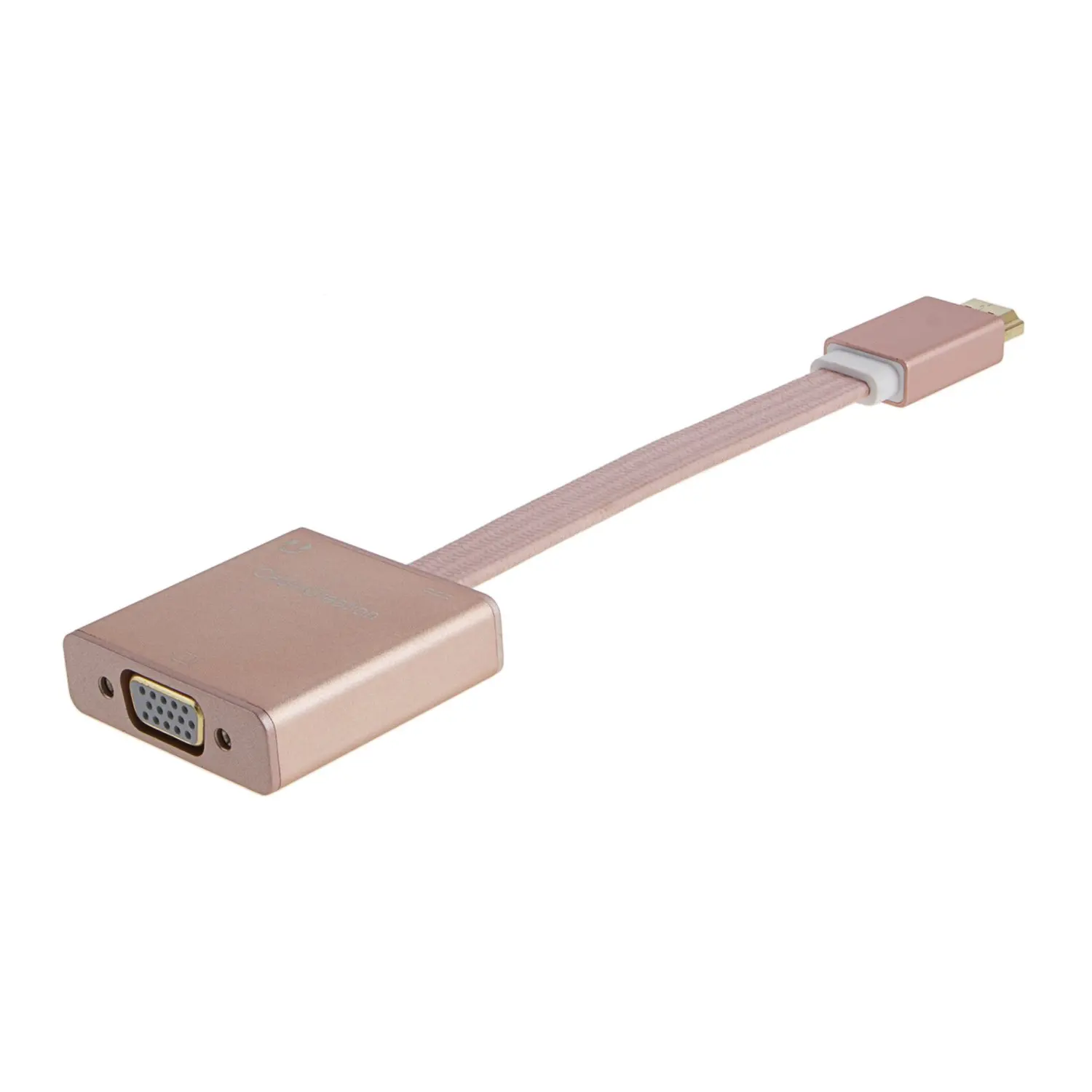 Адаптер HDMI-VGA переходник с HDMI папа на VGA мама для ПК ноутбуков HD DVD и других