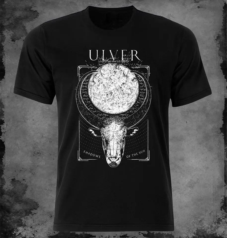 Ulver Shadows of the sun футболка XS S M L XL XXL дешевые оптовые футболки 100% хлопок для мужчин с