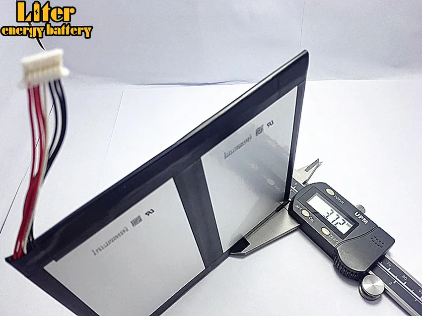 7-линейный разъем 3 7 v 9200mah 37115130 40115130 Plib полимерный литий-ионный аккумулятор для