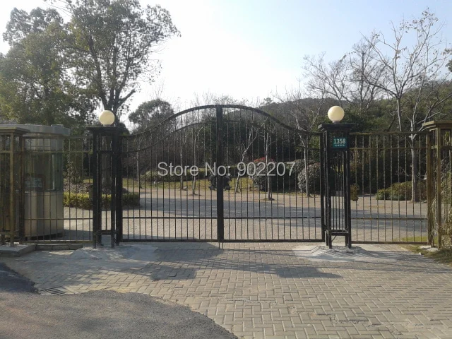 Все кованые ворота для проезжей части из железа не литые|iron driveway gate|driveway gateiron wrought