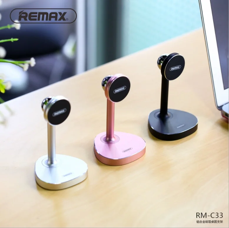 Remax c33 алюминиевый сплав силикагель мобильный Настольный Кронштейн Ленивый