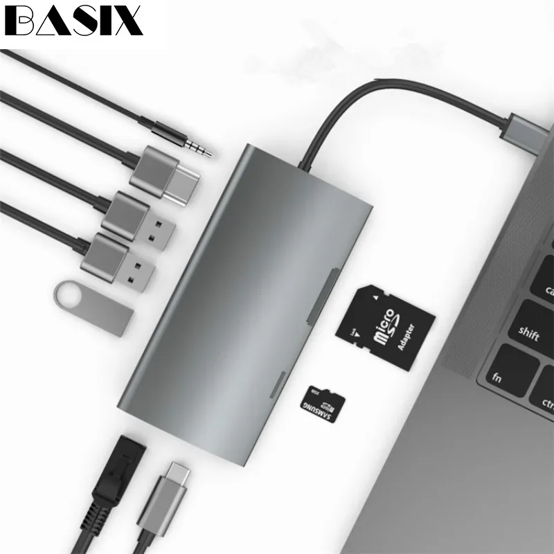 USB C концентратор Basix|Кабели HDMI| |