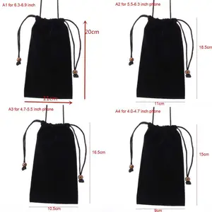 Универсальная хлопковая Вельветовая сумка для телефона, подходит для SAMSUNG, iphone XS MAX, 8 plus, OnePlus, huawei, Nokia
