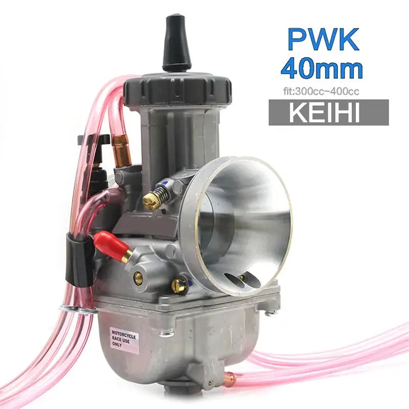 40mm Keihi ZS гонки высокое качество 33 34 35 36 38 40 42 мм Keihi PWK Carburador мотоцикл карбюратор для всех 250cc больше ATV велосипеды грязи - Цвет: 40mm Keihi