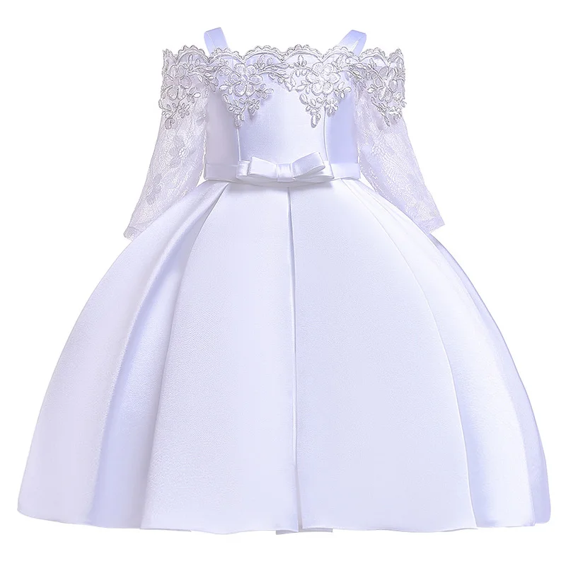 Toddler Summer Dresses for Girls elegant princess Flower Girl Dress Children Wedding Birthday Party easter Costume | Детская одежда и