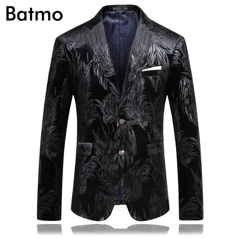 2017 высококачественный Повседневный бархатный блейзер от известного бренда