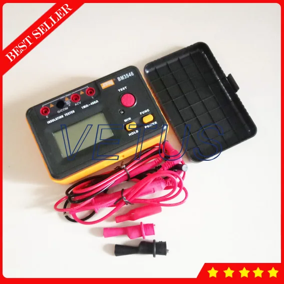 BM3546 2500 В цифровой мегомметр тестер изоляции|megger insulation tester|insulation testerdigital megger |