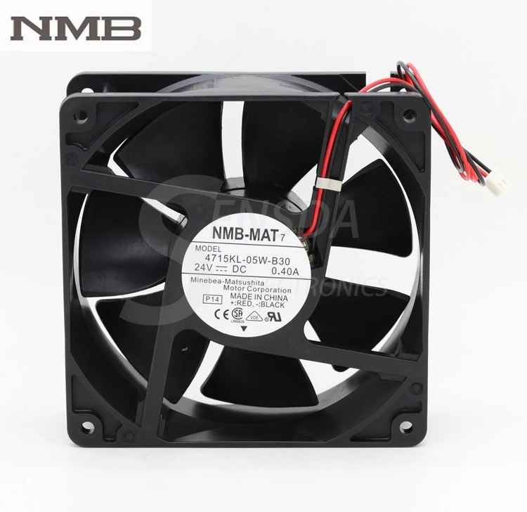 Для NMB 4715KL 05W B30 12038 12 см 120 мм DC 24V 0.4A 2 линии инвертор осевого охлаждения