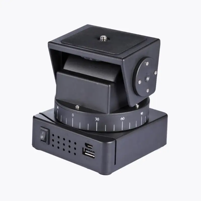 

YT-260 Camera Tripod Head Motorized Pan Tilt Remote Control for Mobile Phones for SONY QX10 QX30 QX100 QX1L Cameras