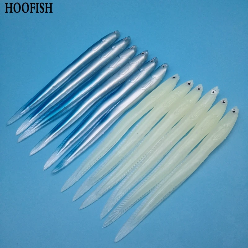 Рыболовная приманка HOOFISH 10 шт./лот 6 5 г/138 мм электрический угорь бионическая
