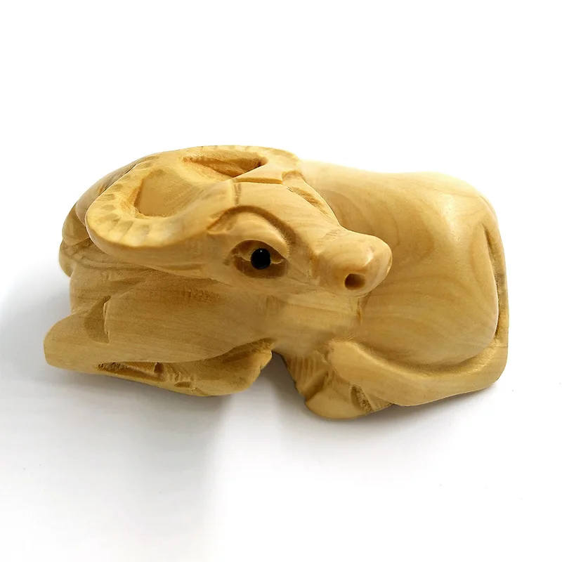 Fengshui Китайский Зодиак деревянная фигурка животного мышь дракон змея лошадь овца