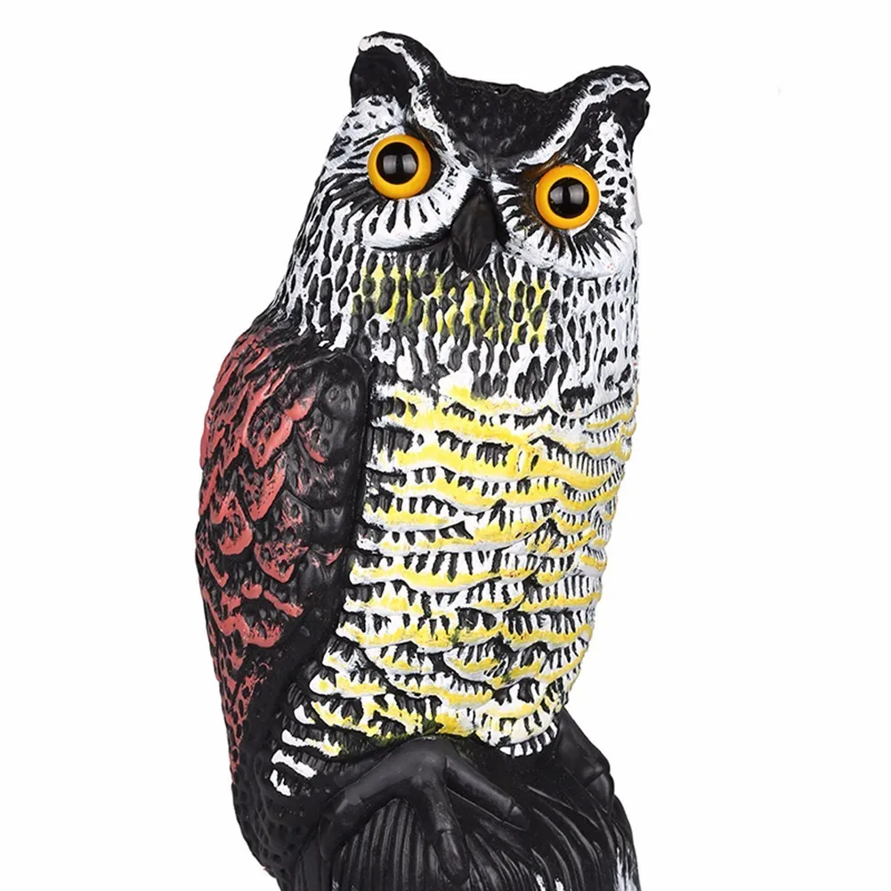 1 шт. искусственная Сова приманка садовый Двор колючий Садок пугало сорняк