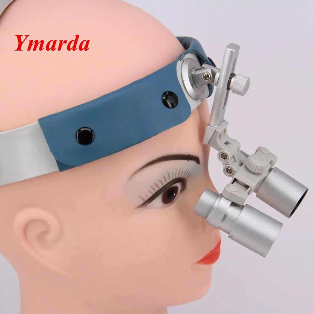Free Shipping Wholesale Binocular CH4.0x Headband Surgical Dental Loupes Packed in metal case | Инструменты