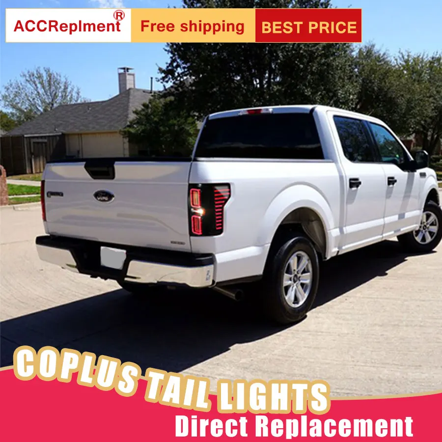 Новый светодиодный фонарь светильник s в сборе для Ford F 150 2015 2019 задний стоп сигнал