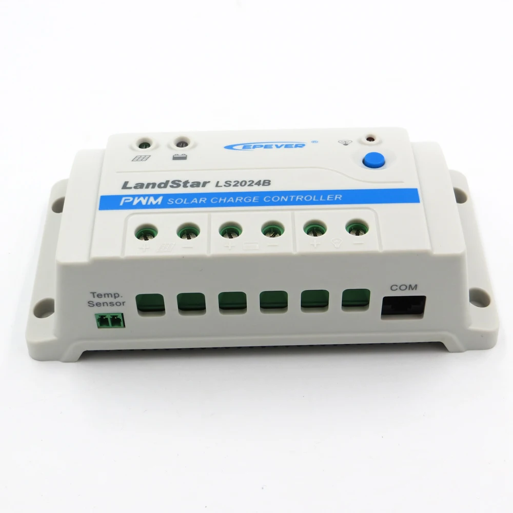 LS2024B, 20A 12 В/24 В EPSOLAR landstar PWM солнечный контроллер заряда с таймером и управлением освещением для солнечной системы питания