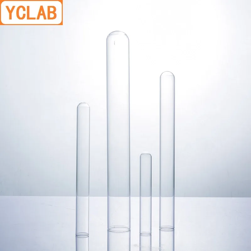 Стеклянная пробирка YCLAB 10 шт. 25*150 мм плоское боросиликатное стекло 3 устойчивая к