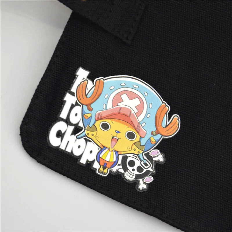 Мультяшный аниме цельный холщовый чехол для карандашей Luffy, чехол для карандашей, чехол для хранения канцелярских принадлежностей, чехол для ручек, детские школьные принадлежности, подарок