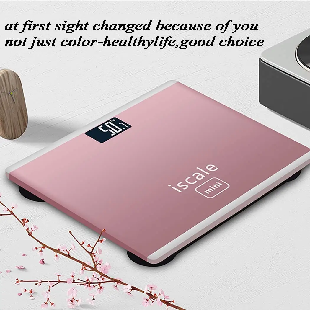 Musculation Mini Electronic Scales Weighing Household Adult Health Body Weight Meter Bathroom Floor Scale for Human