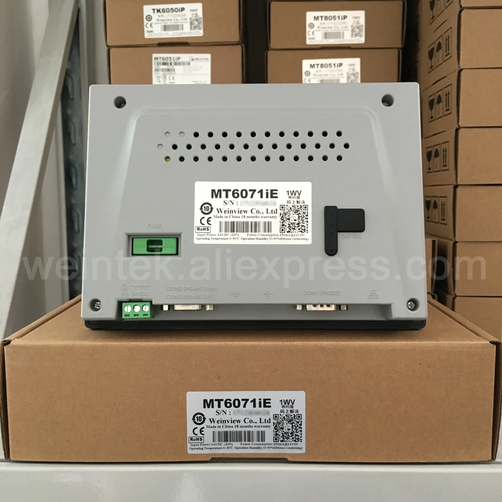 MT6071iE Weintek/человеко-машинный интерфейс Weinview 7 дюймов Touch Панель может заменить MT6070iE