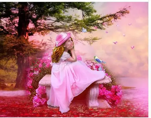 NEW Arrival 5D diamond flower painting Full Diamond Embroidery DIY crystal cross stitch colorful pictures Square | Дом и сад