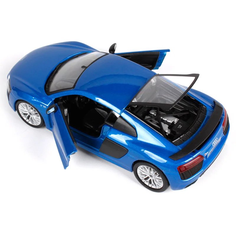 Модель автомобиля Maisto 1:24 Audi R8 V10 PLUS литая под давлением игрушка новинка в коробке