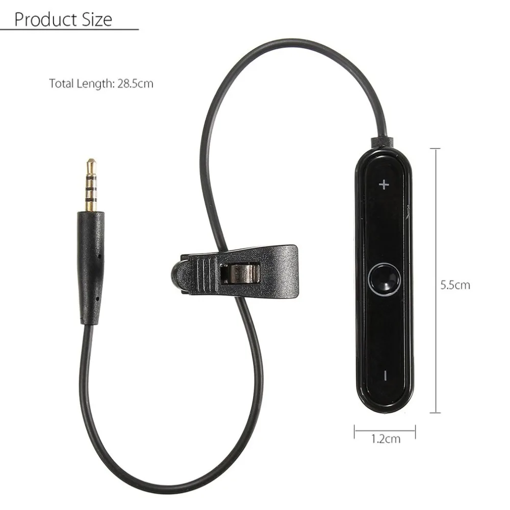 Профессиональный Bluetooth V4.1 беспроводной адаптер длинный кабель приемник подходит для Bose OE2 OE2i OE QC25 наушники
