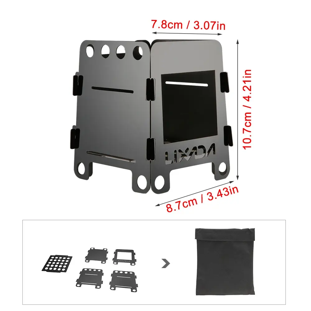 Lixada уличная легкая туристическая деревянная плита портативная складная