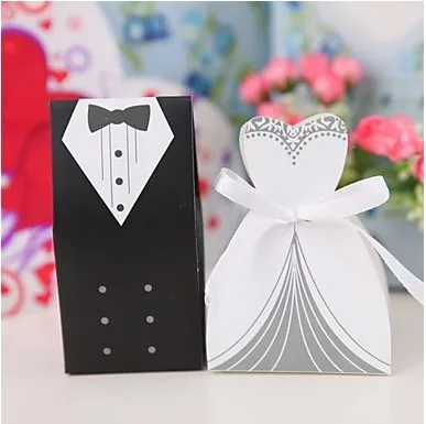 Свадебный шоколадный пакет для невесты и жениха праздничные конфеты bomboniere