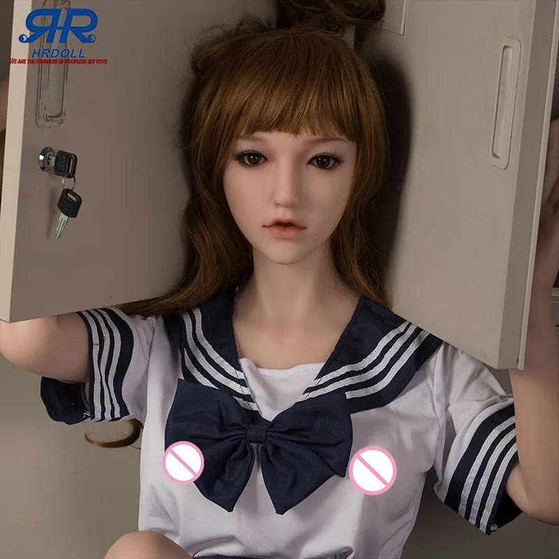 Полностью Силиконовая секс-кукла большая грудь Скелет Мужская мастурбация