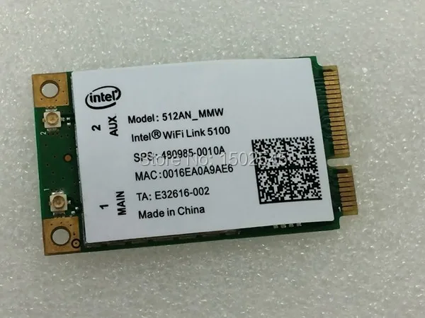 Бесплатная доставка беспроводная Wi Fi карта Intel wifi link 5100 5100AN Mini PCI E для HP DV4 DV5 DV6 DV7 CQ40