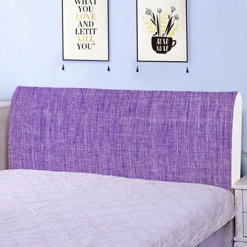 Современная короткая однотонная имитация льняной эластичной ткани