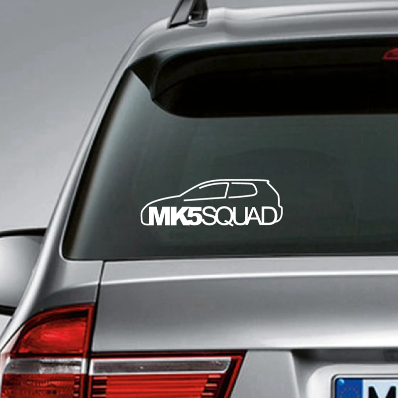 Автомобильный Стайлинг для MK5 команда виниловых наклеек съемные художественные