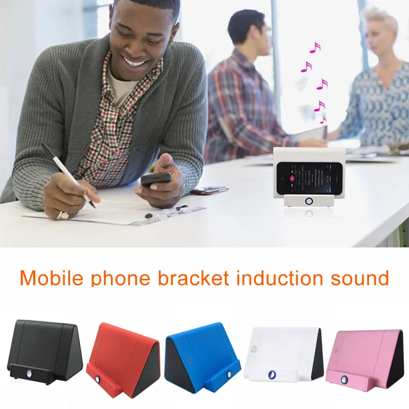 Новый Bluetooth динамик Портативный USB зарядка 3D стерео беспроводной с подставкой для