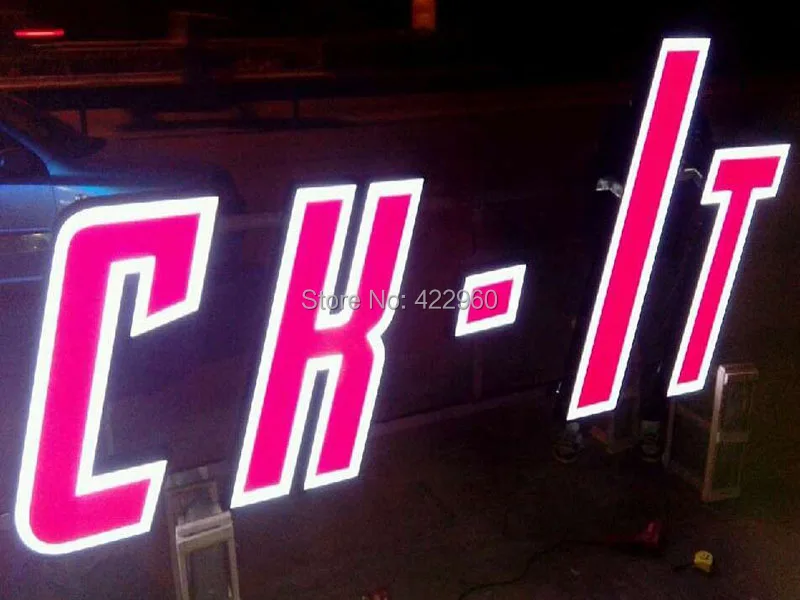 

Factory Outlet Outdoor acrylic signs channel letter