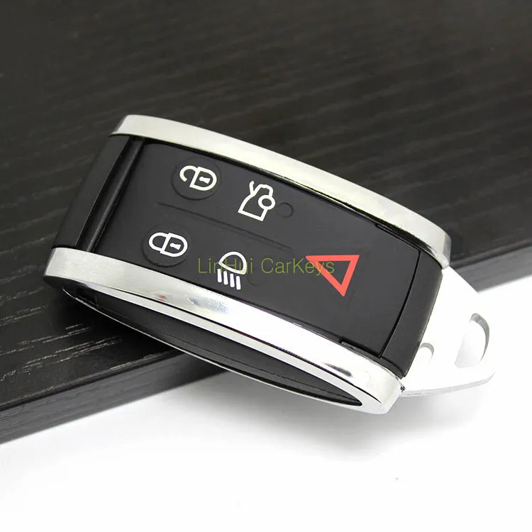 10 шт. PINECONE для ключа оболочки JAGUAR XF XK XKR X-Тип S-Тип Remote Key 5 кнопки ключ чехол с Uncut