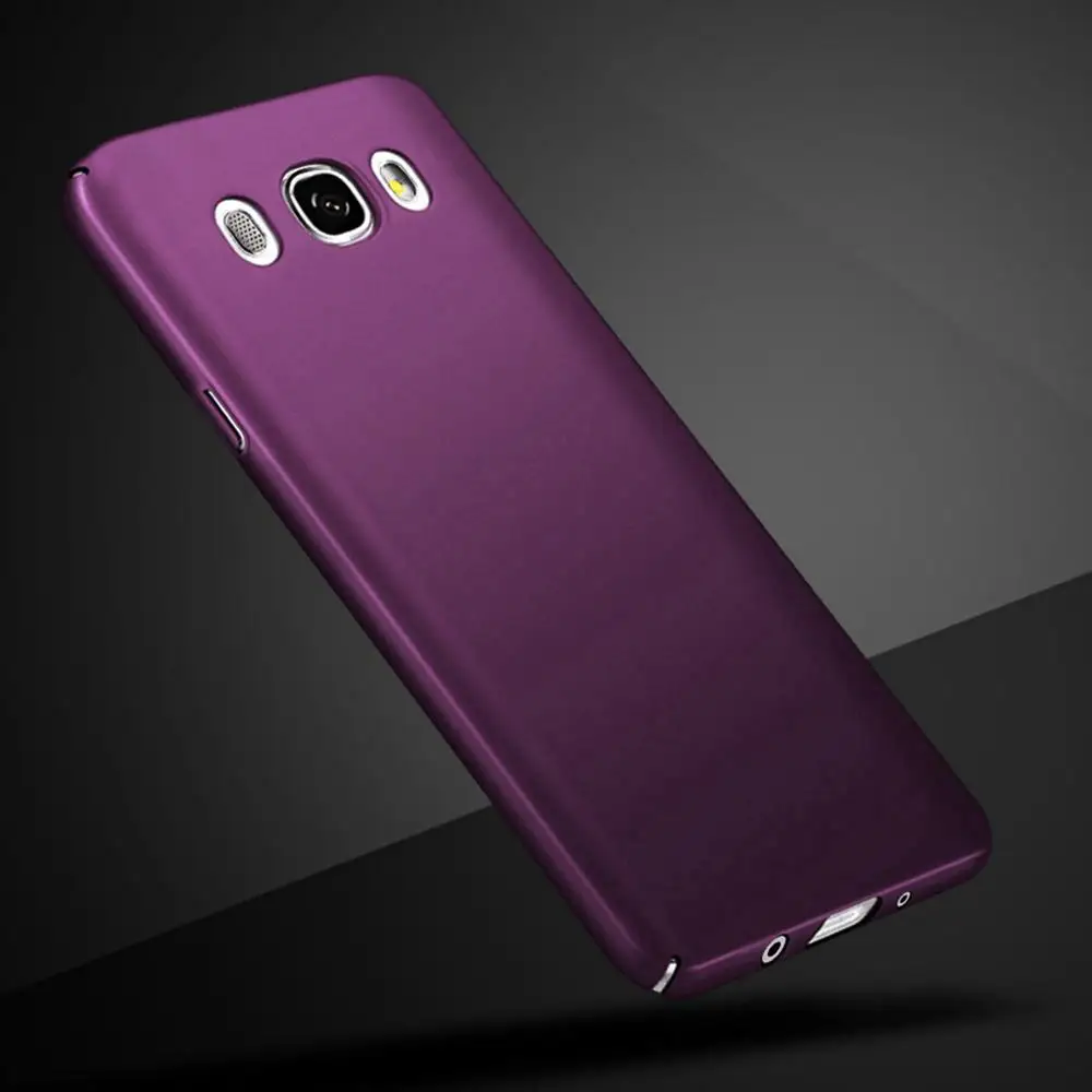 Purple Жесткий матовый чехол для samsung Galaxy S3 S5 S6 S7 край S8 плюс J1 J2 J3 J5 J7 Grand Prime A3 A5 A8 крышка чехол для телефона - Цвет: Purple