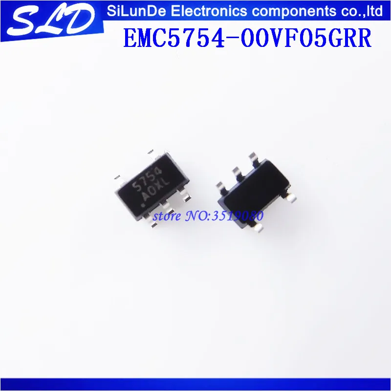 

20pcs/lot EMC5754-00VF05GRR 5754 EMC5754 SOT23-5 4.2V new and original in stock
