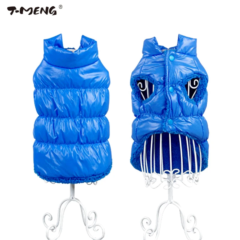 Женская теплая одежда для маленьких собак зимнее повседневное пальто куртка