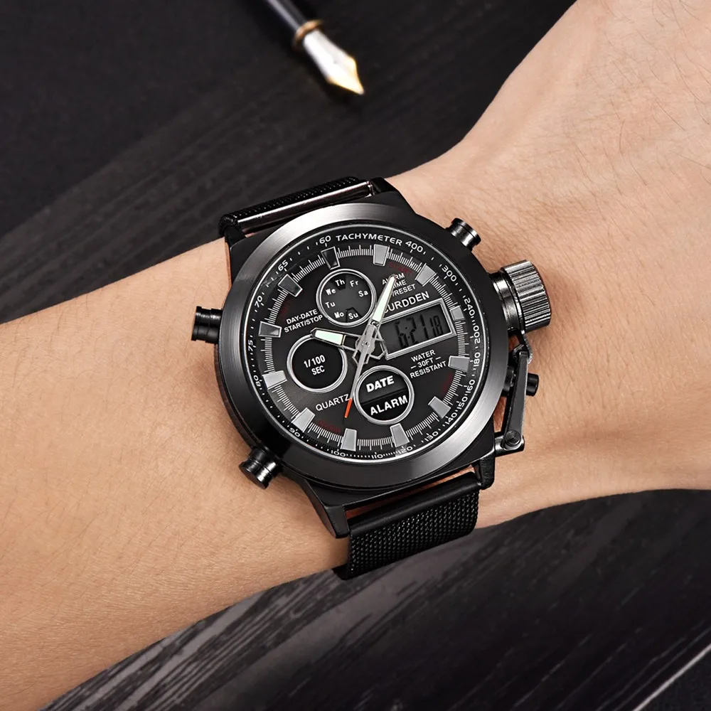 XINEW watch men luxury thin waterproof men watch minimalist quartz watches men men's brand relogio masculino#p8
